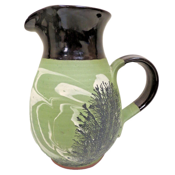 Vintage Boscastle Pottery Pitcher Jug Ceramic Roger Irving Little 6" - Picture 1 of 6
